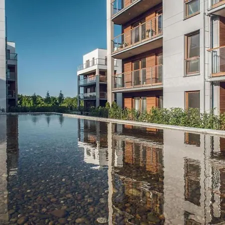 Nadmorski Dwor 14 - Plaza 1km, Parking, Sauna, Fitness グダニスク