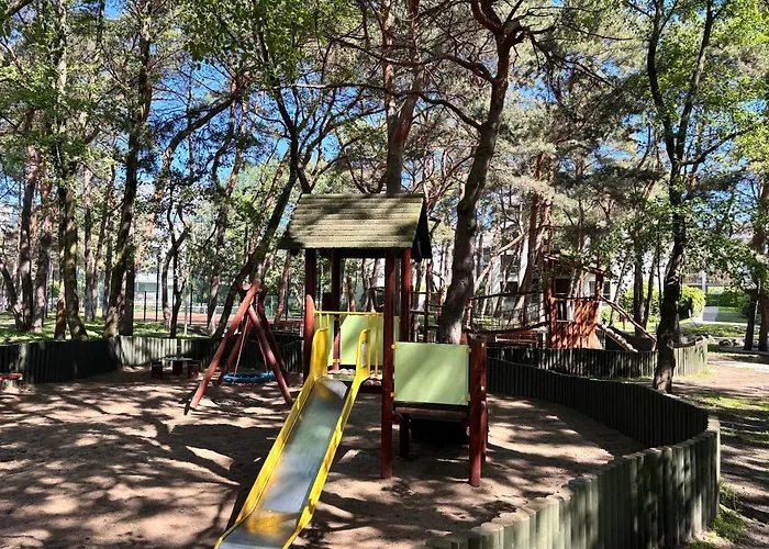 Nadmorski Dwor 14 - Plaza 1km, Parking, Sauna, Fitness 公寓 格但斯克