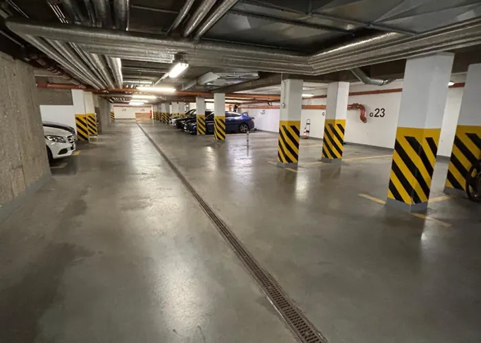 公寓 Nadmorski Dwor 14 - Plaza 1km, Parking, Sauna, Fitness 格但斯克