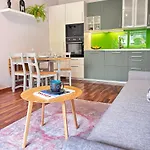 Nadmorski Dwor 14 - Plaza 1km, Parking, Sauna, Fitness Appartement