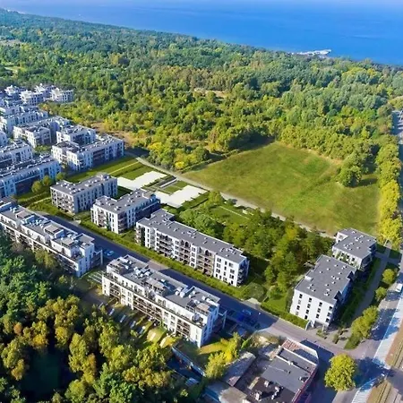 Lägenhet Nadmorski Dwor 14 - Plaza 1km, Parking, Sauna, Fitness Gdańsk