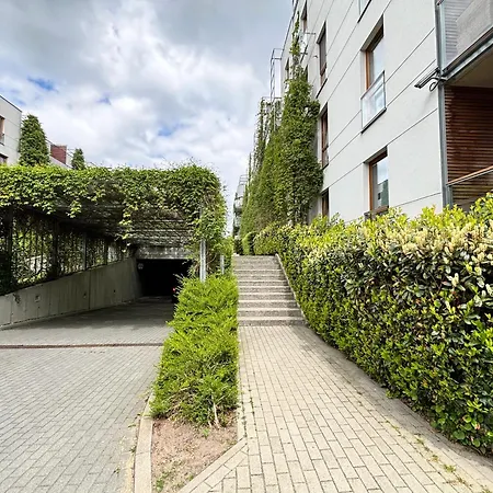 Nadmorski Dwor 14 - Plaza 1km, Parking, Sauna, Fitness Apartment