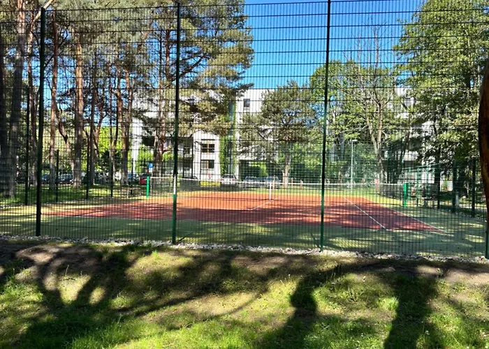 Nadmorski Dwor 14 - Plaza 1km, Parking, Sauna, Fitness Apartment Danzig